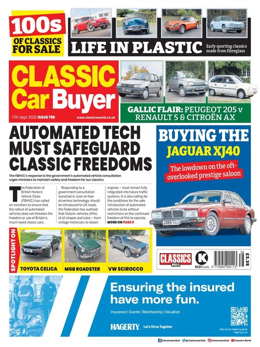 Kelsey Publishing Ltd作のClassic Car Buyerの作品詳細 - 貸出可能